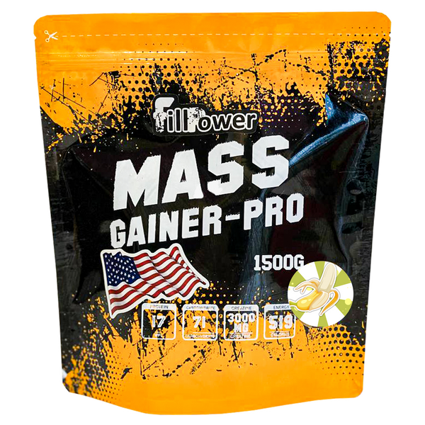 FillPower Mass Gainer-Pro 1.5kg Банан gainer_banana фото