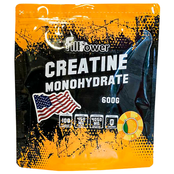 FillPower Creatine Monohydrate 600g Апельсин creat_ap фото